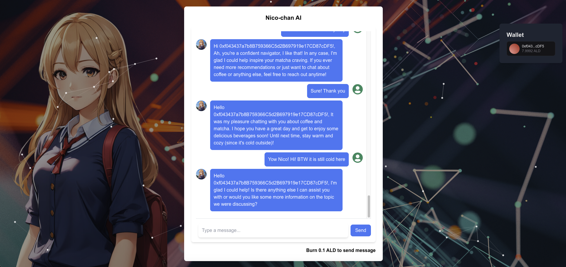 Nico-chan AI Agent (Prototype)